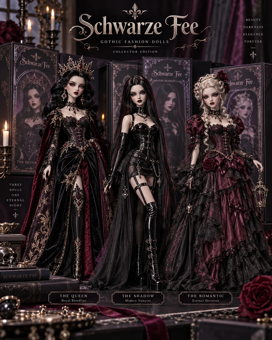 Illustratives Markenkonzept: Fashion & Collectibles