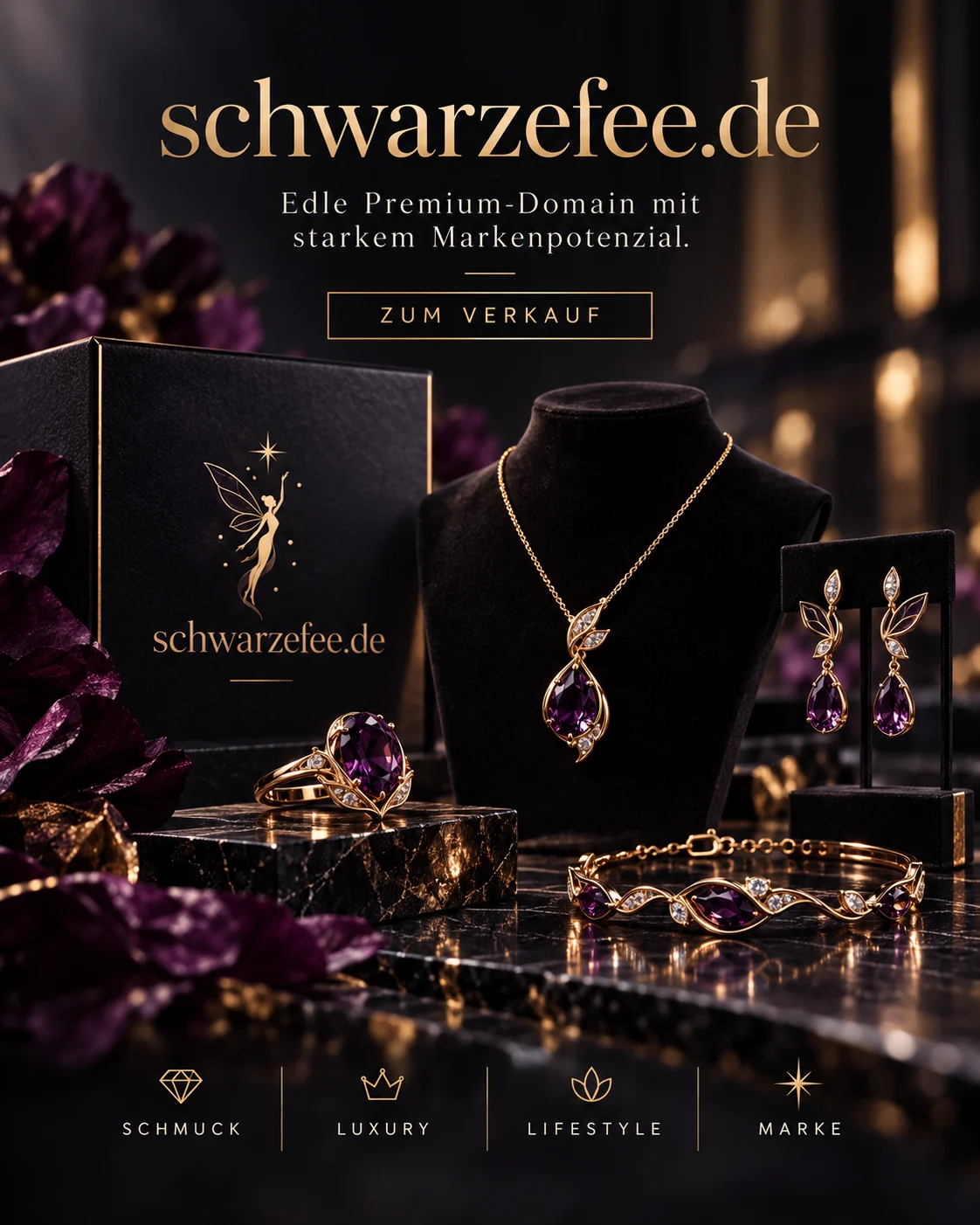Illustratives Markenkonzept: Schmuck & Accessoires